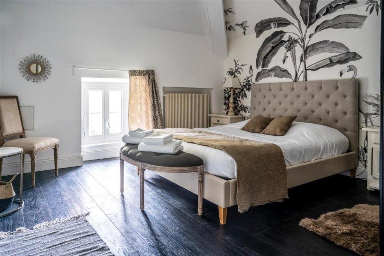 Chateau Des Ayes - Chambres & Suites Saint-Etienne-de-Saint-Geoirs Luaran gambar